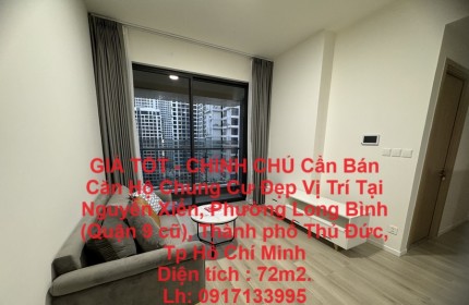 GIÁ TỐT - CHÍNH CHỦ Cần Bán Căn Hộ Chung Cư Đẹp Vị Trí Tại Thành Phố Thủ Đức